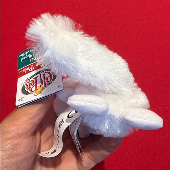 Elf on the Shelf Pets Plushee Pals Clip Mini arctic fox bag charm ORNAMENT toy - Picture 6 of 10